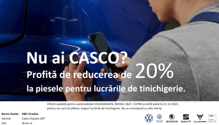 Oferta tinichigerie CASCO